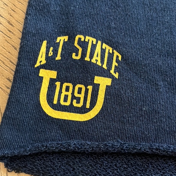 Free People Movement x Summer Class NC A&T Aggie Boxy Crop Top Crewneck Medium - Picture 2 of 7